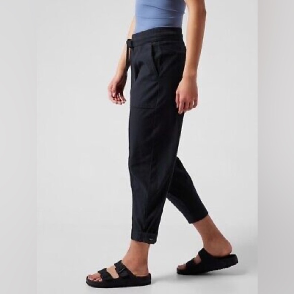 Athleta Farallon Weekender Pant Black M/T Tall Long